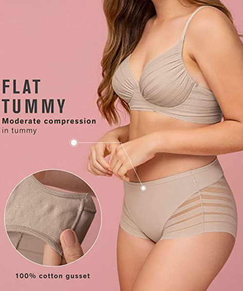 High Waist Tummy Control Underwear for Butt Lifter Effect